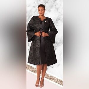 Elegant Black Midi Dress